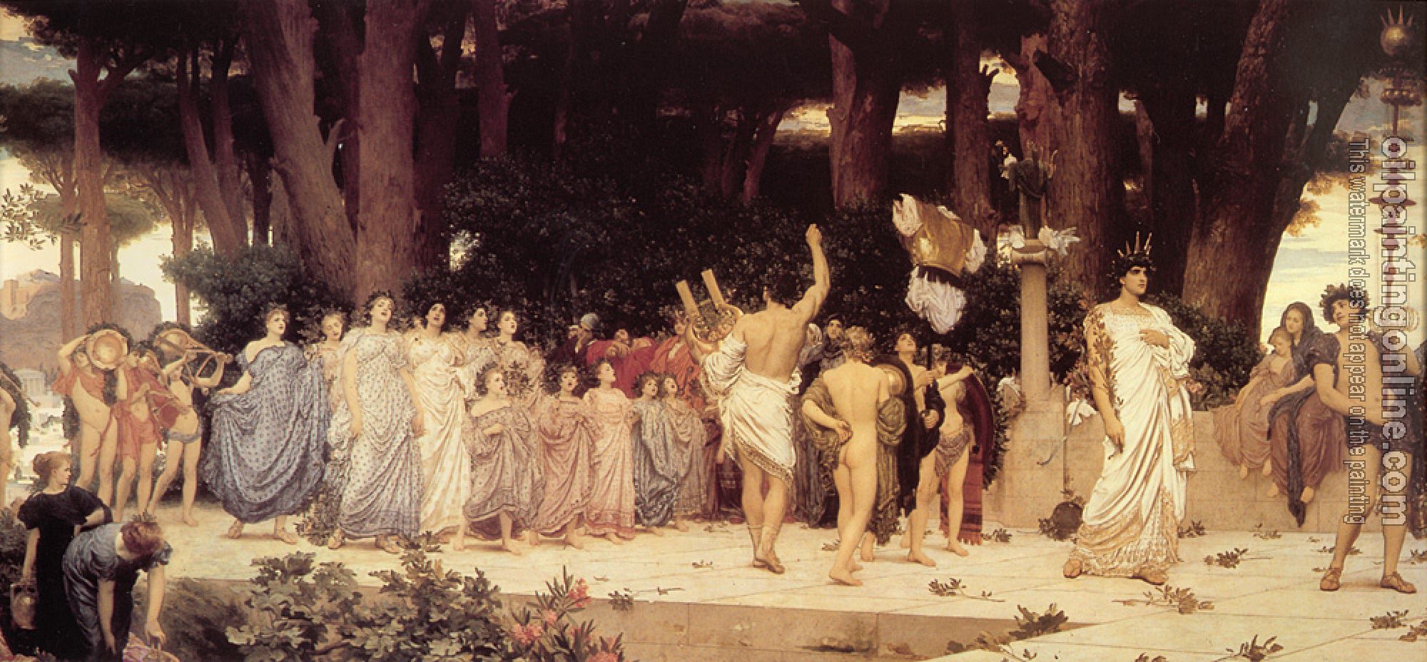 Leighton, Lord Frederick - The Daphnephoria